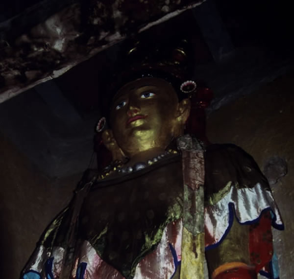 Buddhastatue in Shingo (Markha-Tal)